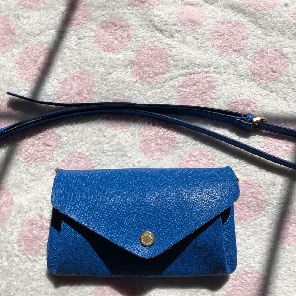 SALAD NWOT Blue Crossbody Wallet